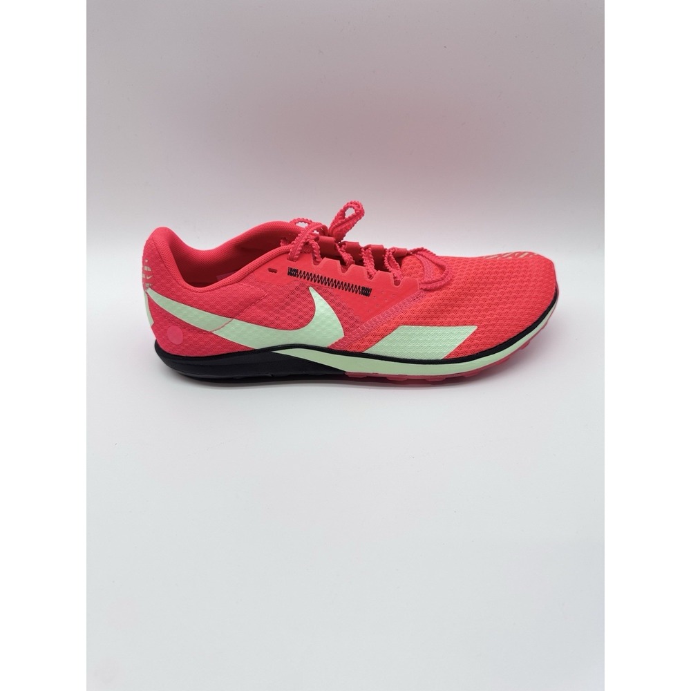 Nike‎ Zoom Rival XC Mens 9.5US Track&Field Spikes Bright Crimson Vapor Green